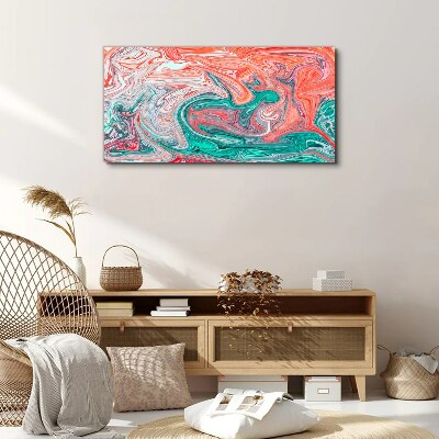 Colorful swirls of abstraction Canvas Wall art