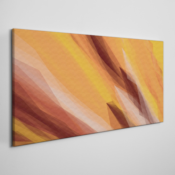 Abstract Warm Shades Canvas Wall art
