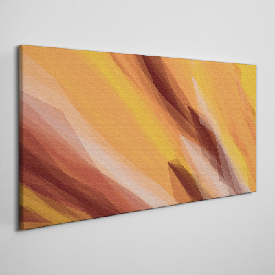 Abstract Warm Shades Canvas Wall art