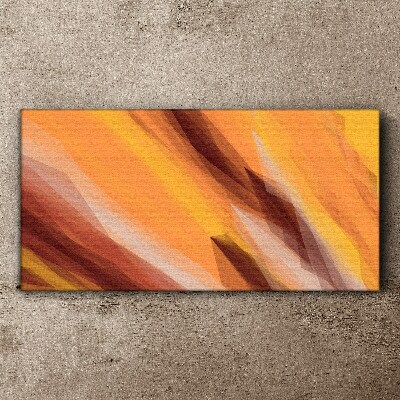 Abstract Warm Shades Canvas Wall art