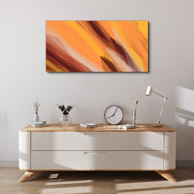 Abstract Warm Shades Canvas Wall art