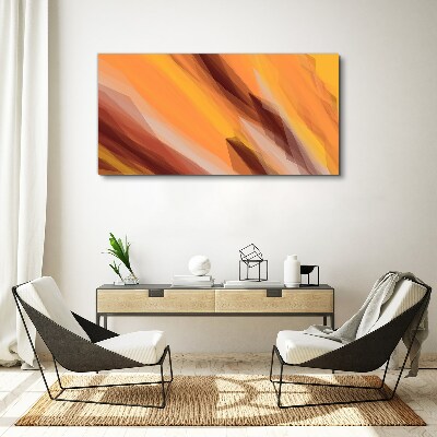 Abstract Warm Shades Canvas Wall art