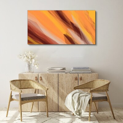 Abstract Warm Shades Canvas Wall art