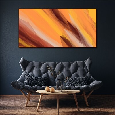 Abstract Warm Shades Canvas Wall art