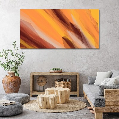 Abstract Warm Shades Canvas Wall art