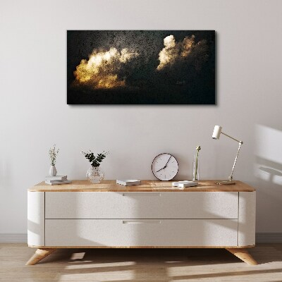 Abstraction clouds Canvas Wall art