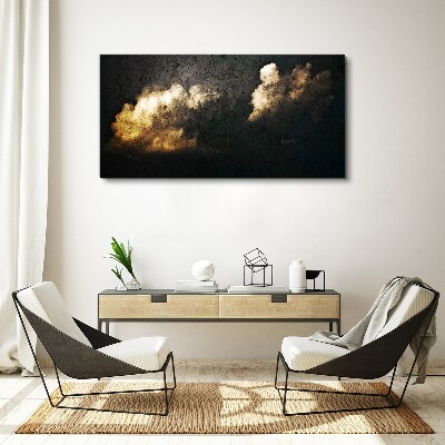 Abstraction clouds Canvas Wall art