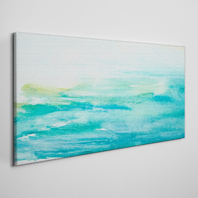 Calm Shades of the Sea Canvas Wall art