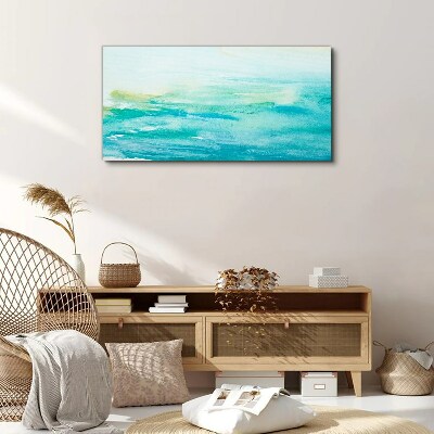 Calm Shades of the Sea Canvas Wall art