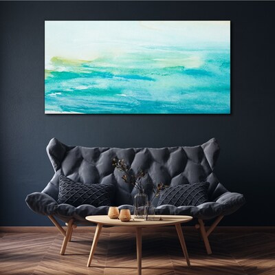 Calm Shades of the Sea Canvas Wall art