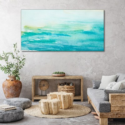 Calm Shades of the Sea Canvas Wall art