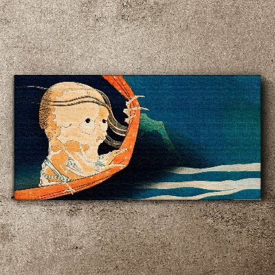 The phenomenon of water and spirit Canvas Wall art