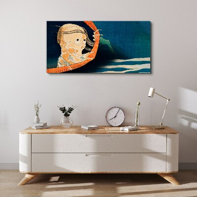 The phenomenon of water and spirit Canvas Wall art