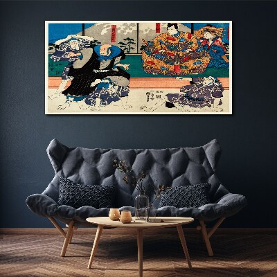 Traditional Japanese stage Canvas Wall art