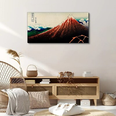 Mountain sky Canvas Wall art