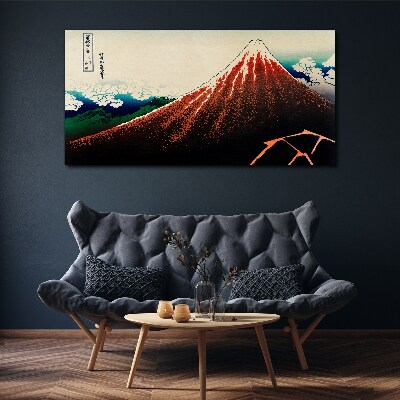 Mountain sky Canvas Wall art