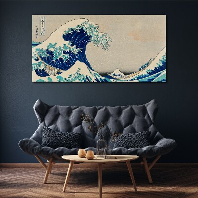 The Great Wave off Kanagawa Canvas Wall art