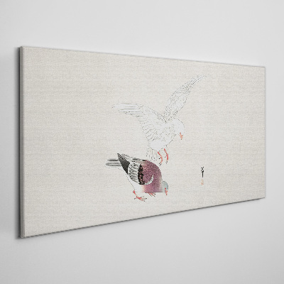 Birds on the move Canvas Wall art