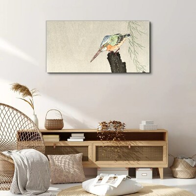 Golden Tern in Nature Canvas Wall art