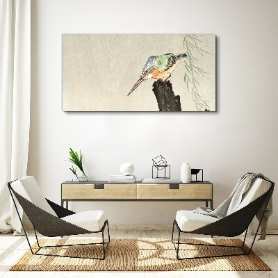 Golden Tern in Nature Canvas Wall art
