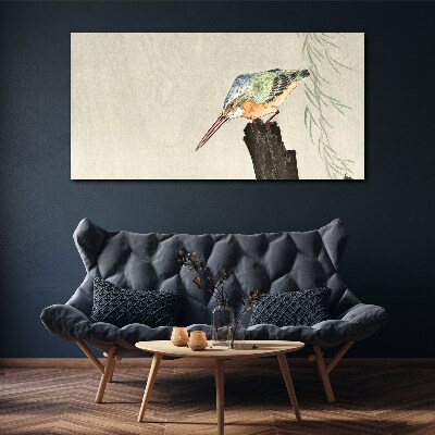 Golden Tern in Nature Canvas Wall art