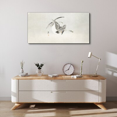Flight of the Wild Geese Canvas Wall art