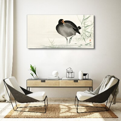 Animal bird water Canvas Wall art