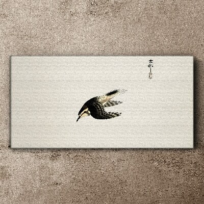 A bird's flight in silence Canvas Wall art