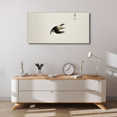 A bird's flight in silence Canvas Wall art