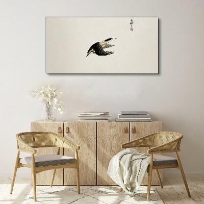A bird's flight in silence Canvas Wall art