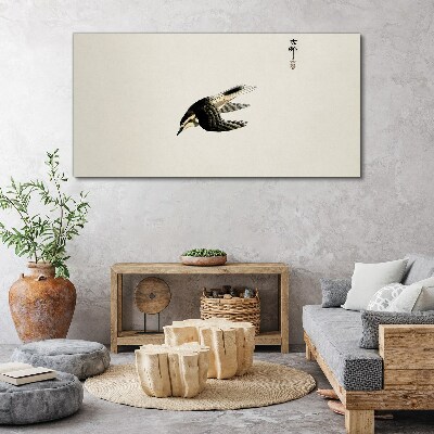 A bird's flight in silence Canvas Wall art