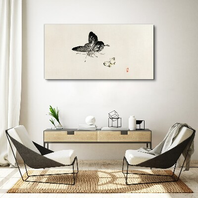 Modern butterfly insects Canvas Wall art