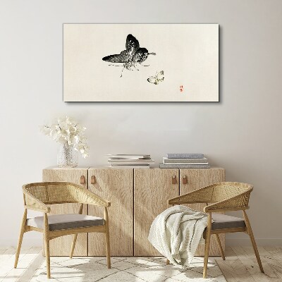 Modern butterfly insects Canvas Wall art