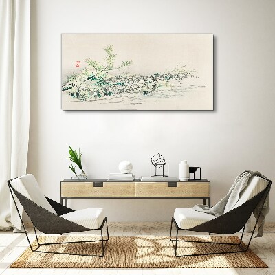 The peace of nature in delicate colors Canvas Wall art