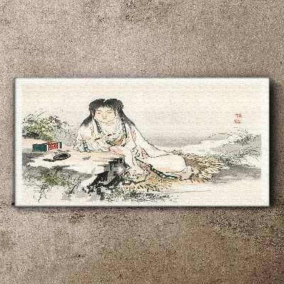 Asian traditional Canvas Wall art