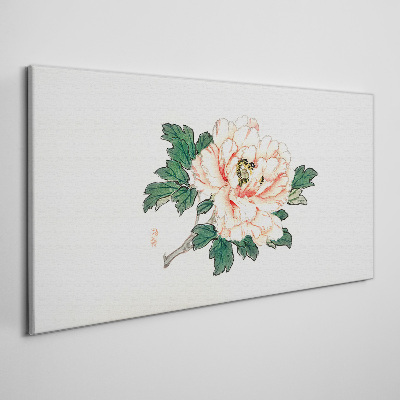 Asian flowers Canvas Wall art