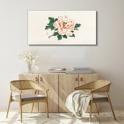 Asian flowers Canvas Wall art