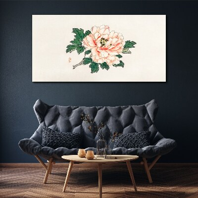 Asian flowers Canvas Wall art