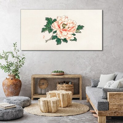 Floral beauty in delicate shades Canvas Wall art