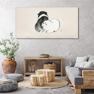 Pets dogs Canvas Wall art