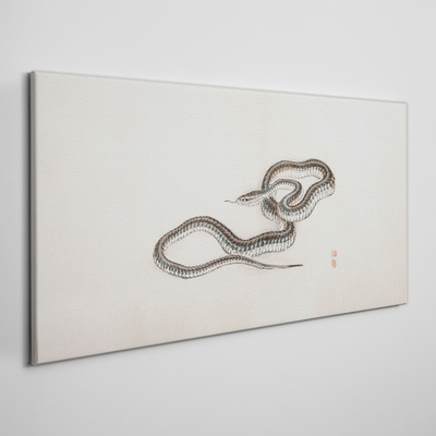 Pet snake Canvas Wall art