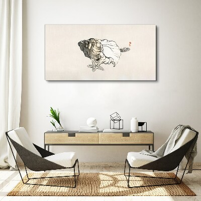 Sea star shell Canvas Wall art