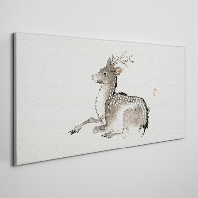 Animal deer Canvas Wall art