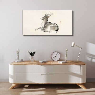 Animal deer Canvas Wall art