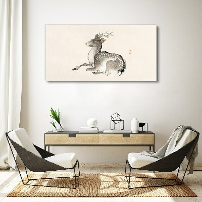 Animal deer Canvas Wall art