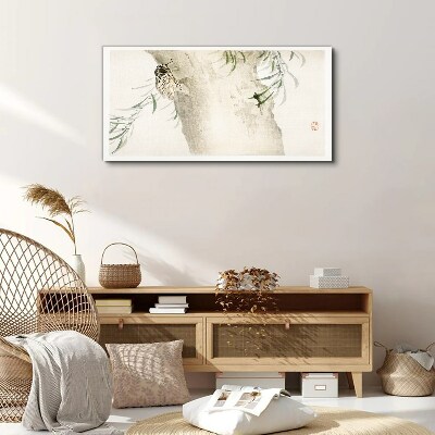 Insect leaves tree branches Canvas Wall art