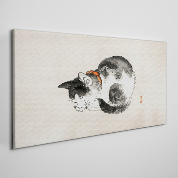 Pet cat Canvas Wall art