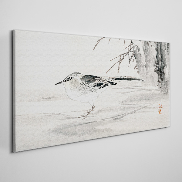 Winged peace over the water Canvas Wall art