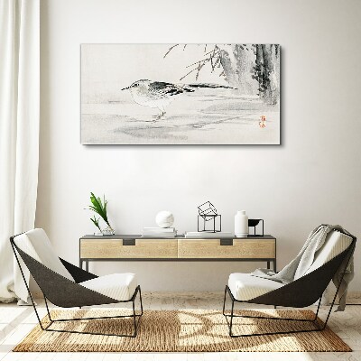 Winged peace over the water Canvas Wall art
