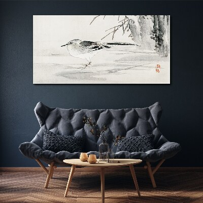 Winged peace over the water Canvas Wall art